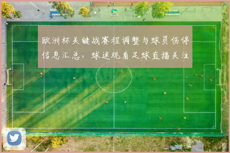 欧洲杯关键战赛程调整与球员伤停信息汇总，球迷观看足球直播关注点